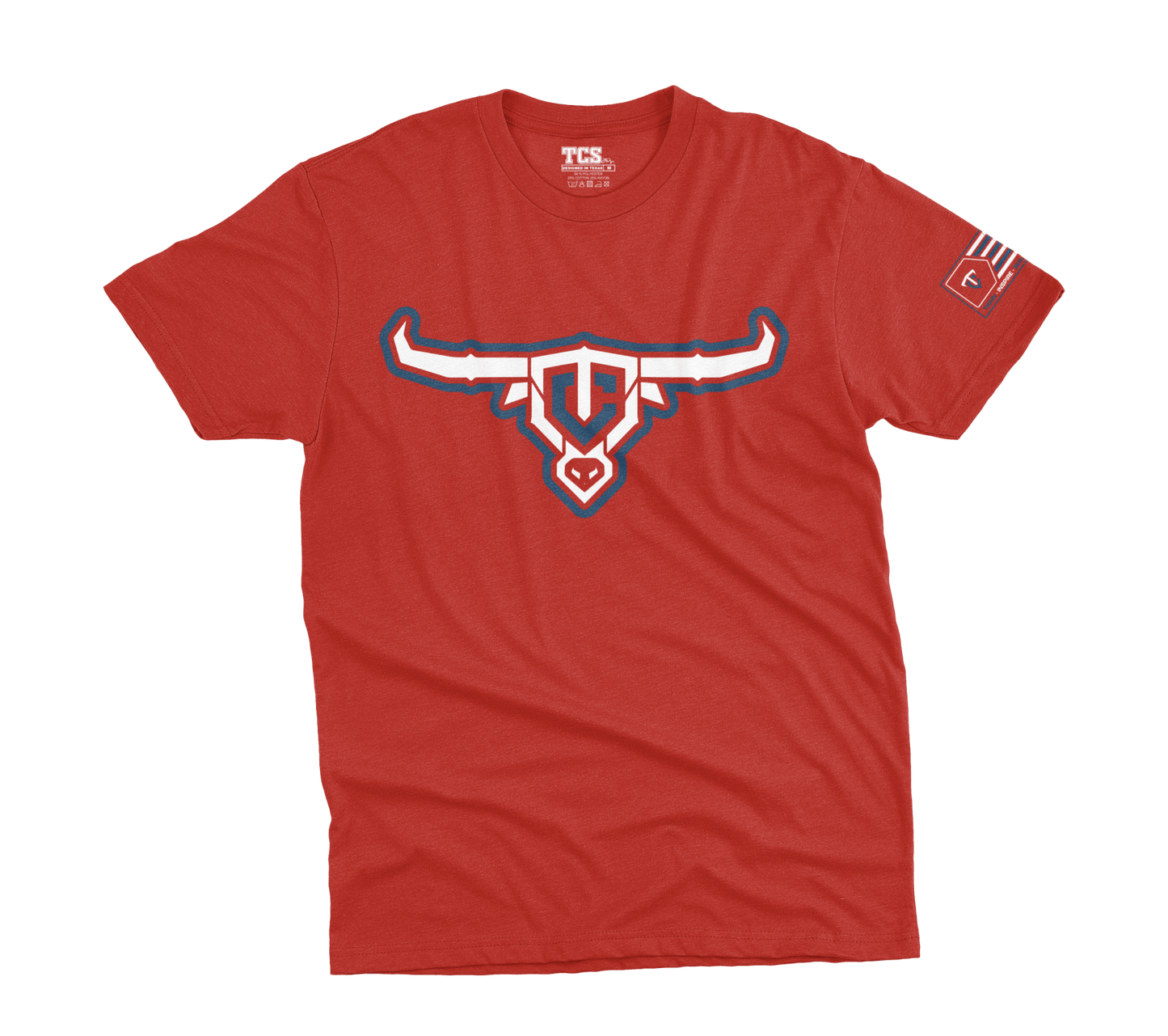 Ballpark Vibe TC Support Tee - Texas Construction School Support Store
