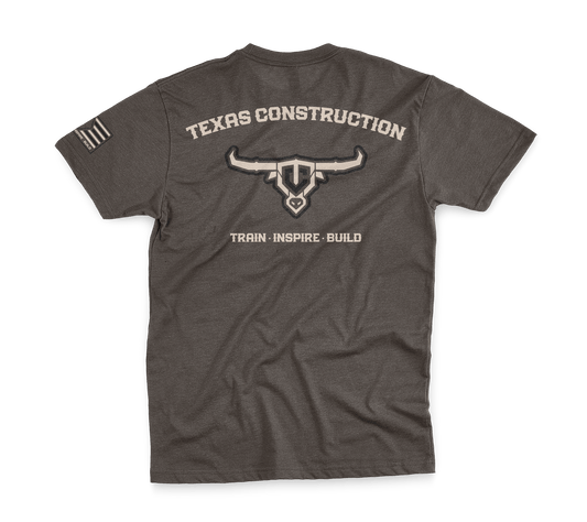 Earth TC Support Tee - Texas Construction School Support Store