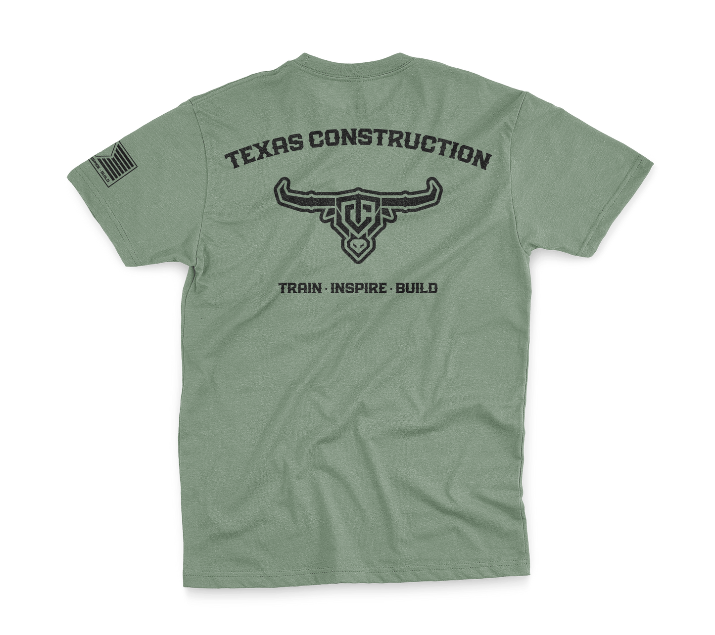 Military TC Support Tee - Texas Construction School Support Store